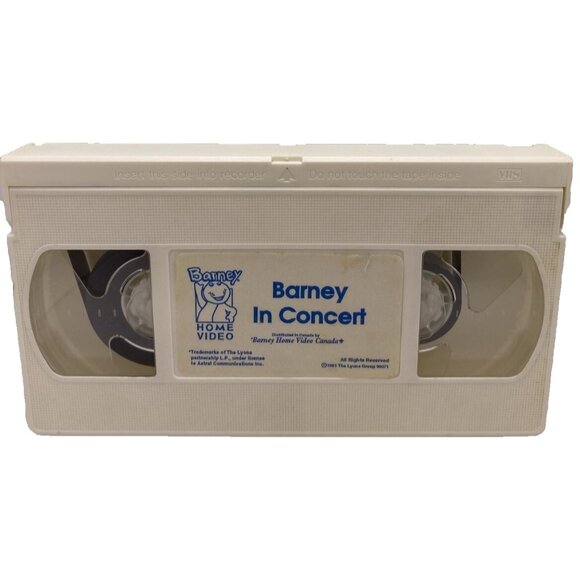7 Barney VHS School Concert Pretend Great Adventure Live Imagination Island Lot - Picture 11 of 16